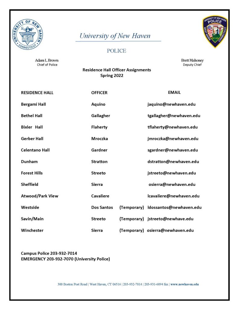 Student Life - Residence Hall Assignments