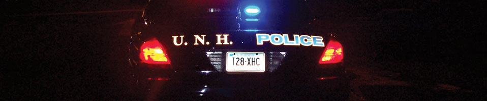 Back of Police Car